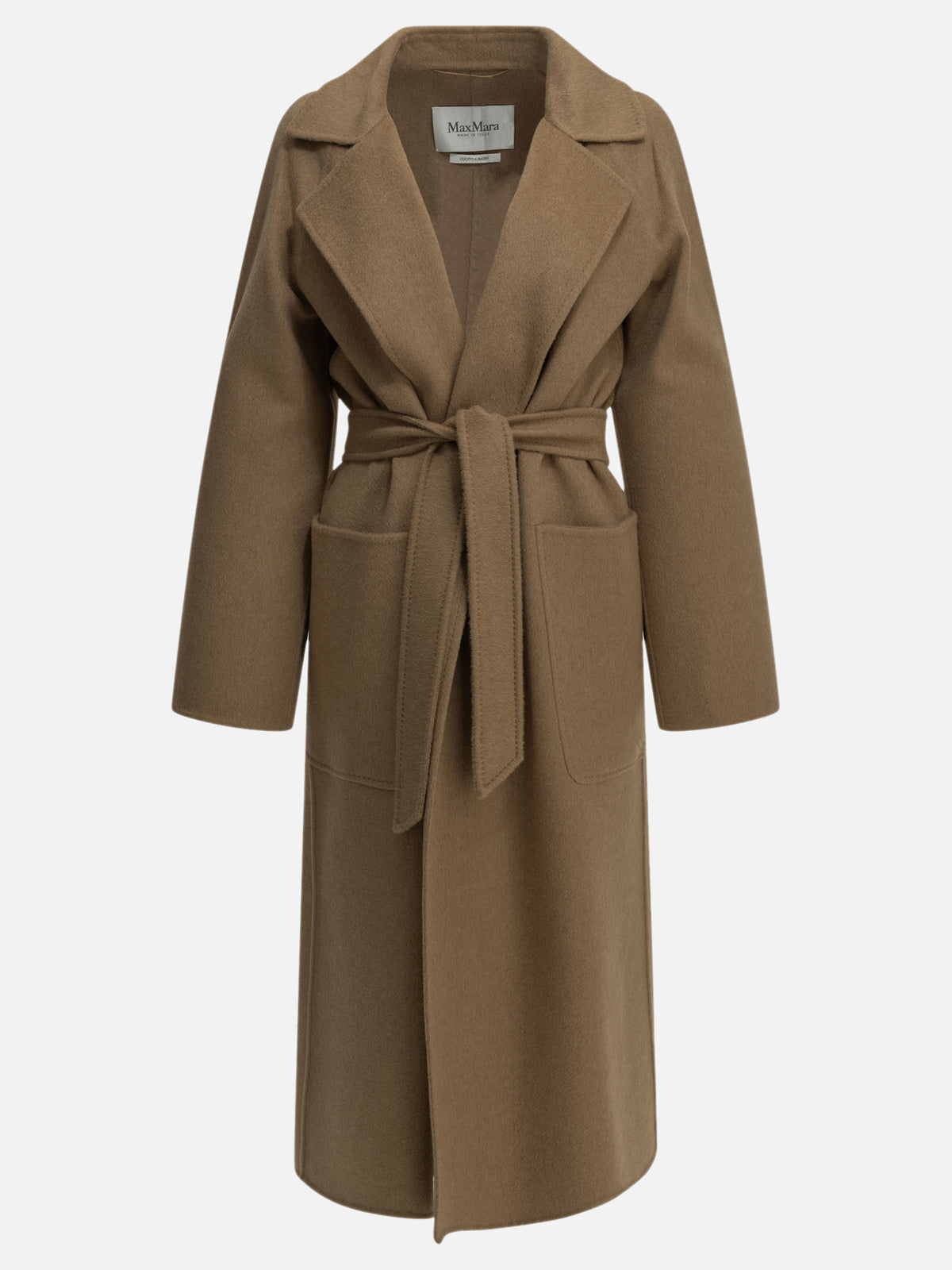 Max Mara "Ready Icon Coat" Long Coat Beige

