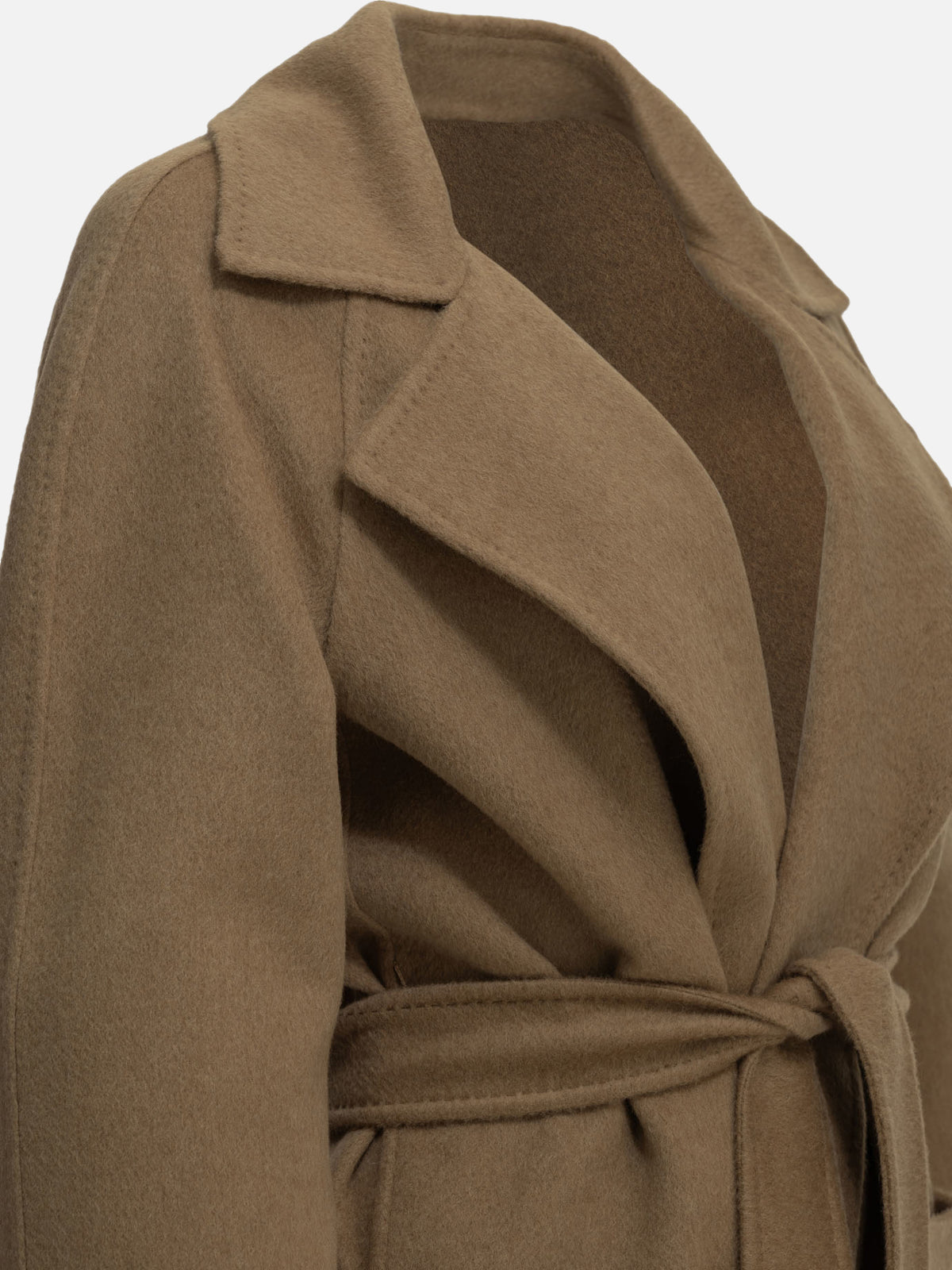 Max Mara "Ready Icon Coat" Long Coat Beige - VIETTI