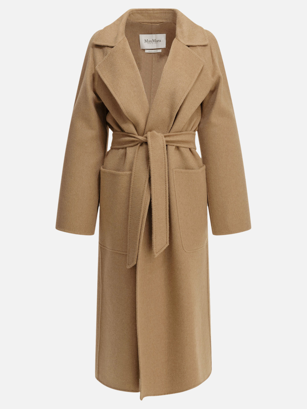 Max Mara "Ready Icon Coat" Long Coat Beige - VIETTI
