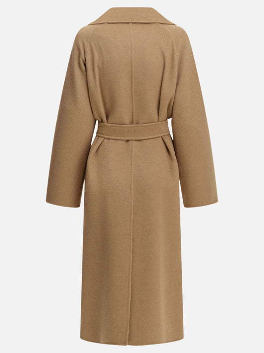 Max Mara "Ready Icon Coat" Long Coat Beige

