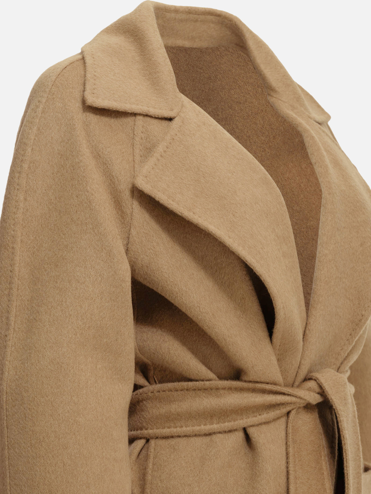 Max Mara "Ready Icon Coat" Long Coat Beige - VIETTI