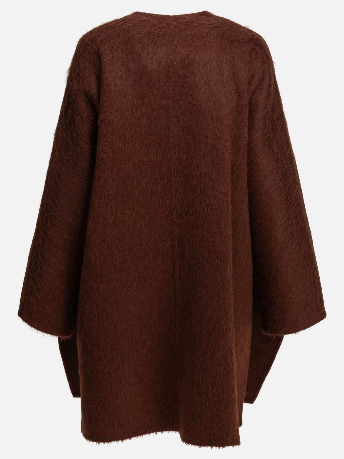 Max Mara Short coat made of alpaca and wool Red - VIETTI