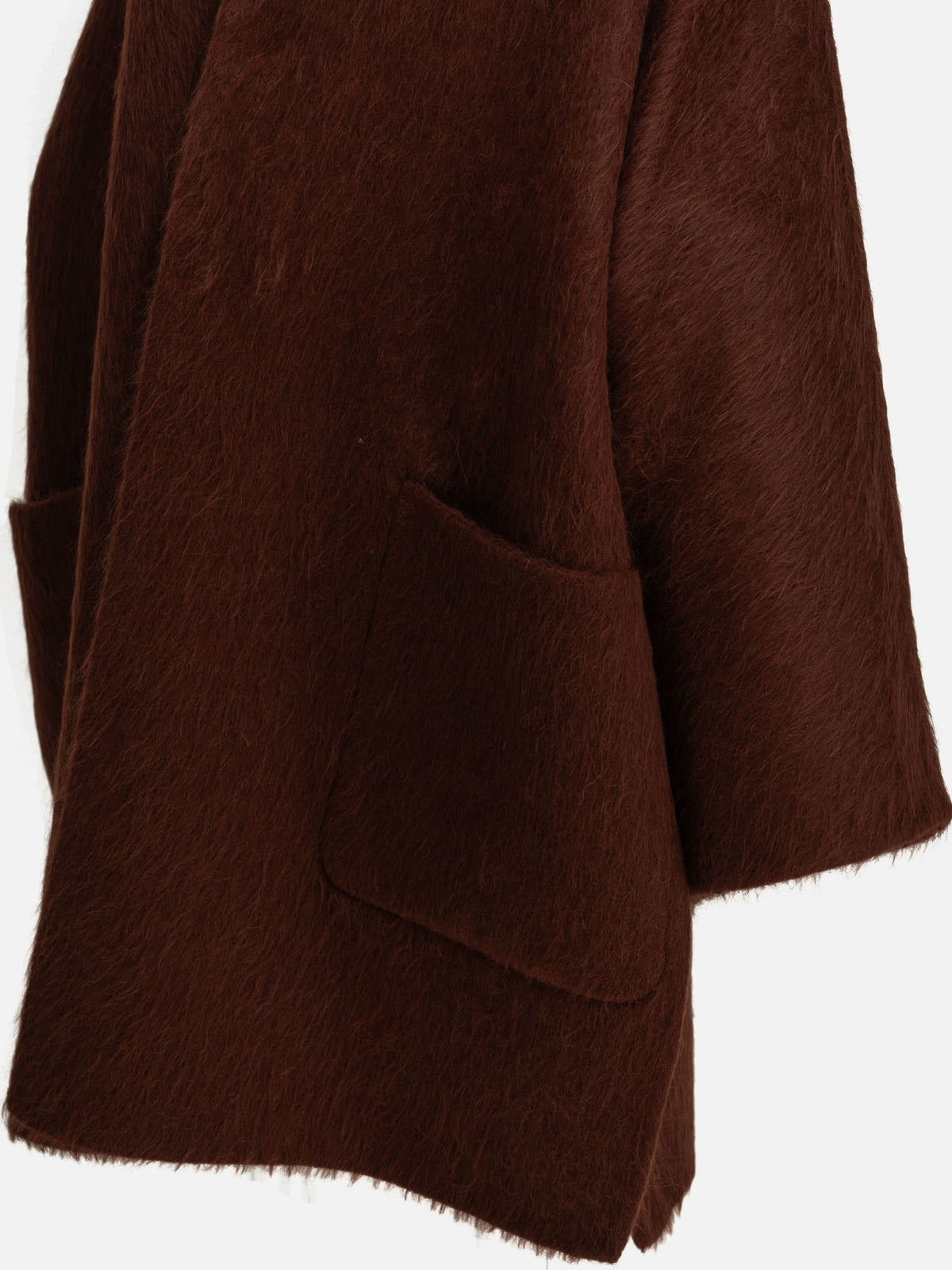 Max Mara Short coat made of alpaca and wool Red - VIETTI