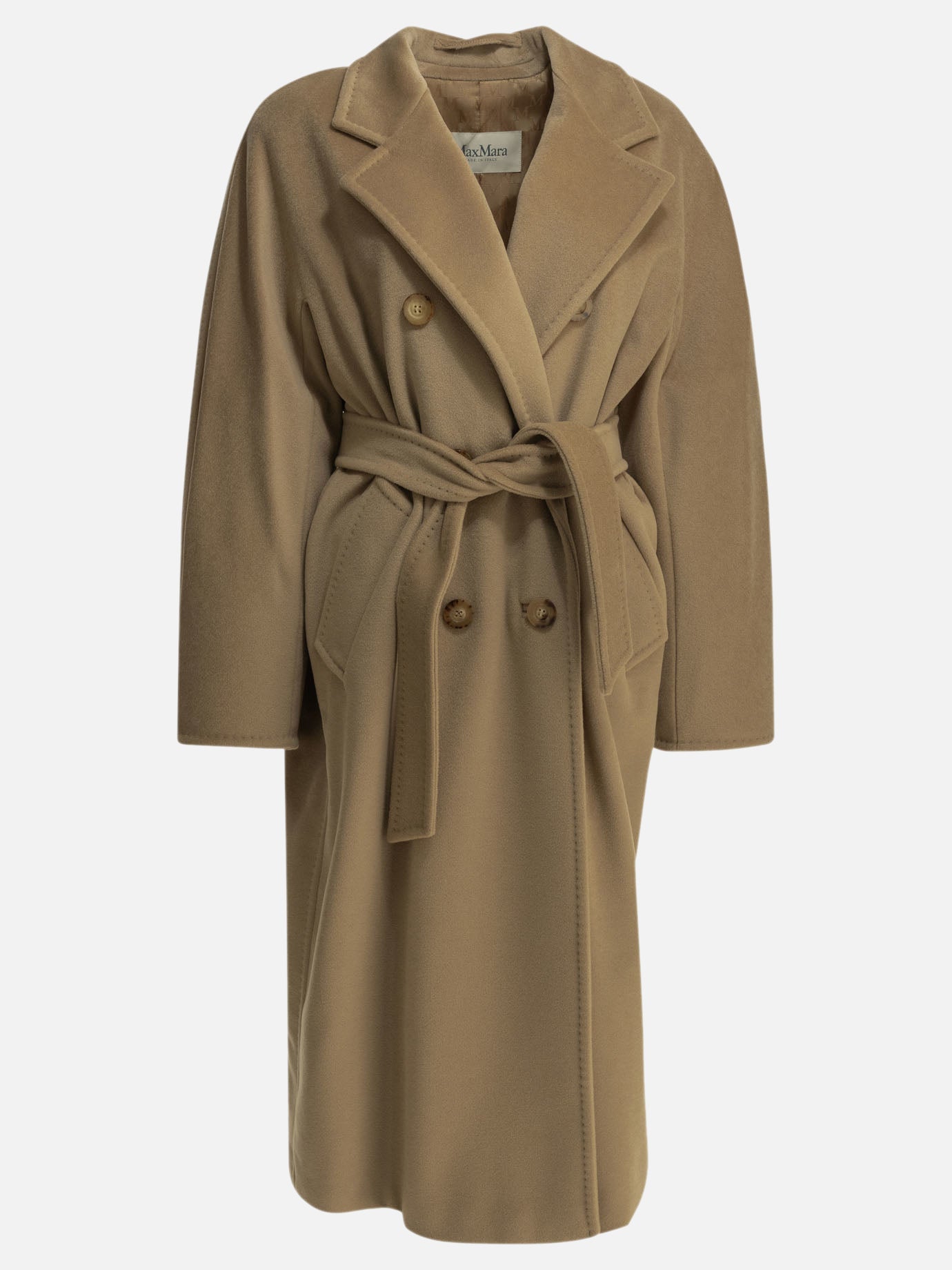 Long coats Solid colour  Beige - Max Mara Women | PDP | VIETTI Online Store | Zoom-Modal
