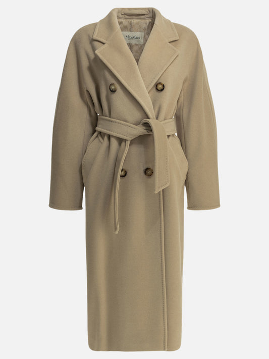 Long coats Solid colour  Beige - Max Mara Women | PLP | VIETTI Online Store 
