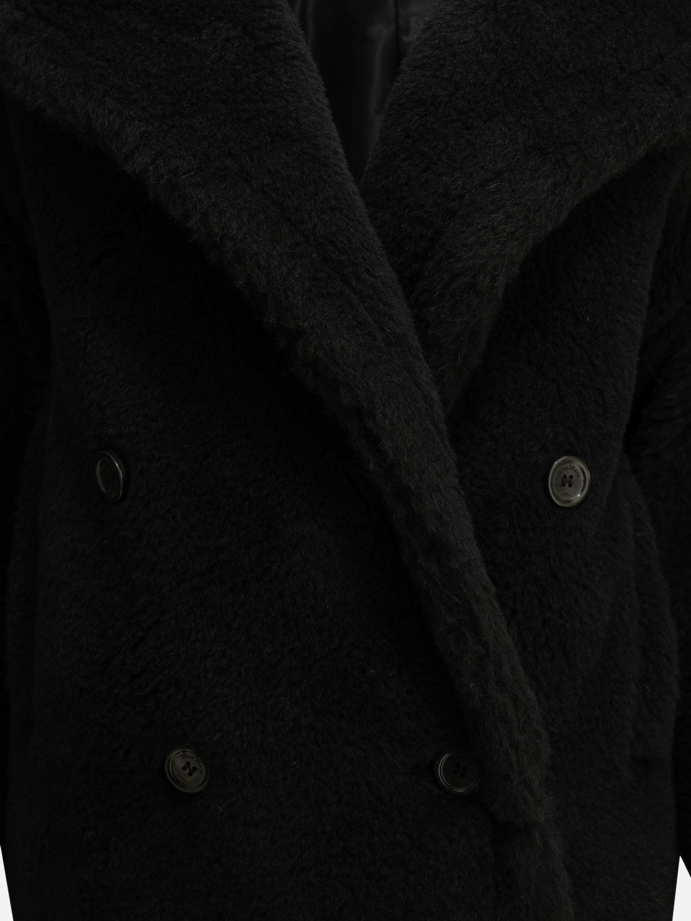 Cappotti corti Solid colour  Nero - Max Mara Donna | PDP | VIETTI Online Store | thumbnail_3