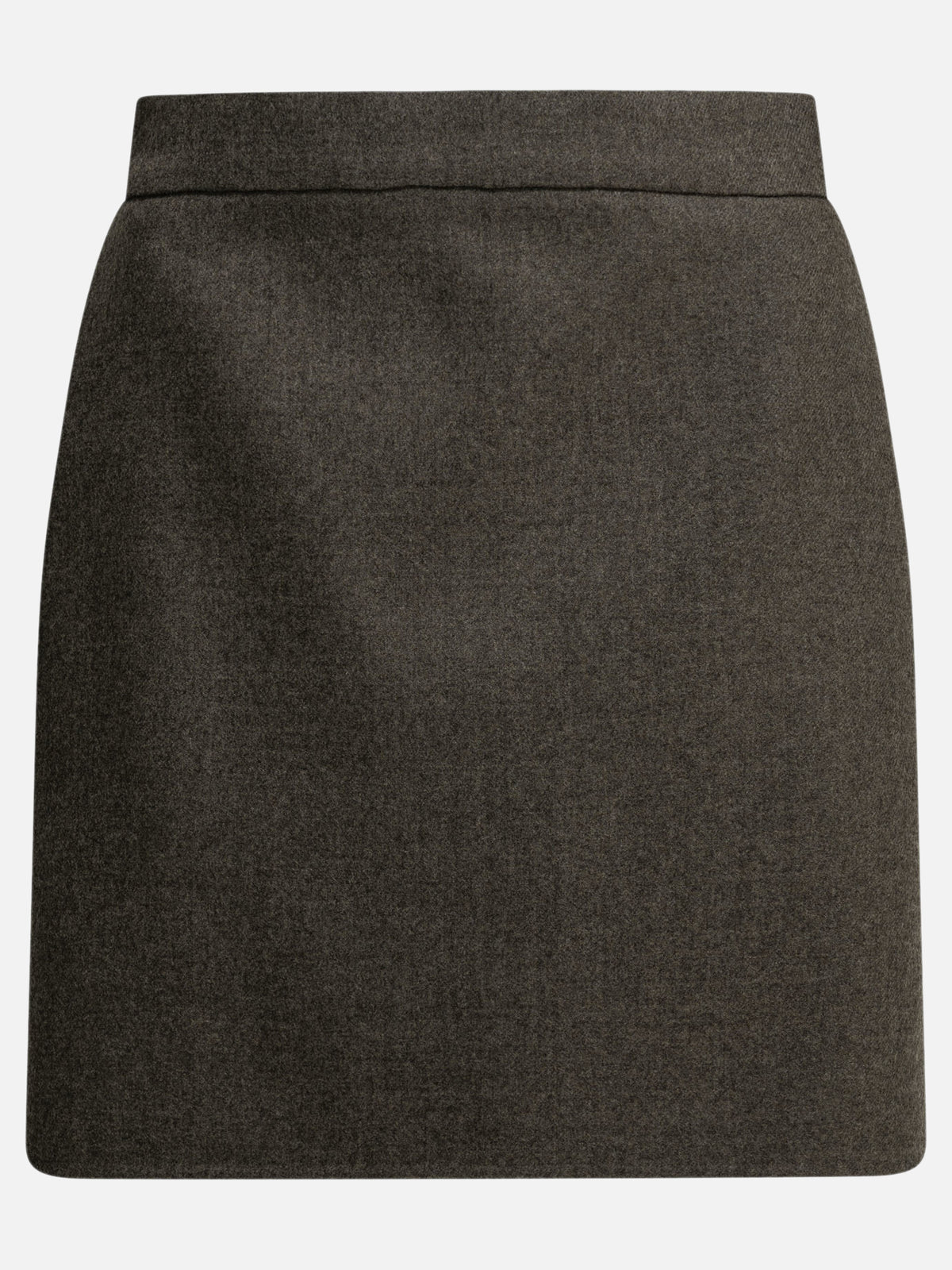 Max Mara Wool miniskirt Grey

