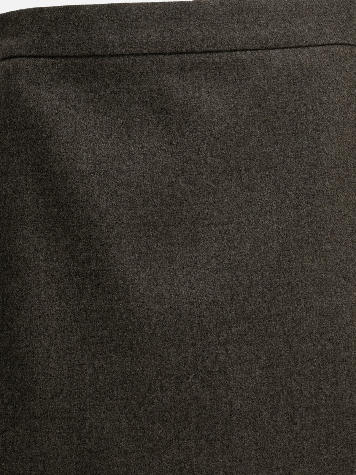 Max Mara Wool miniskirt Grey

