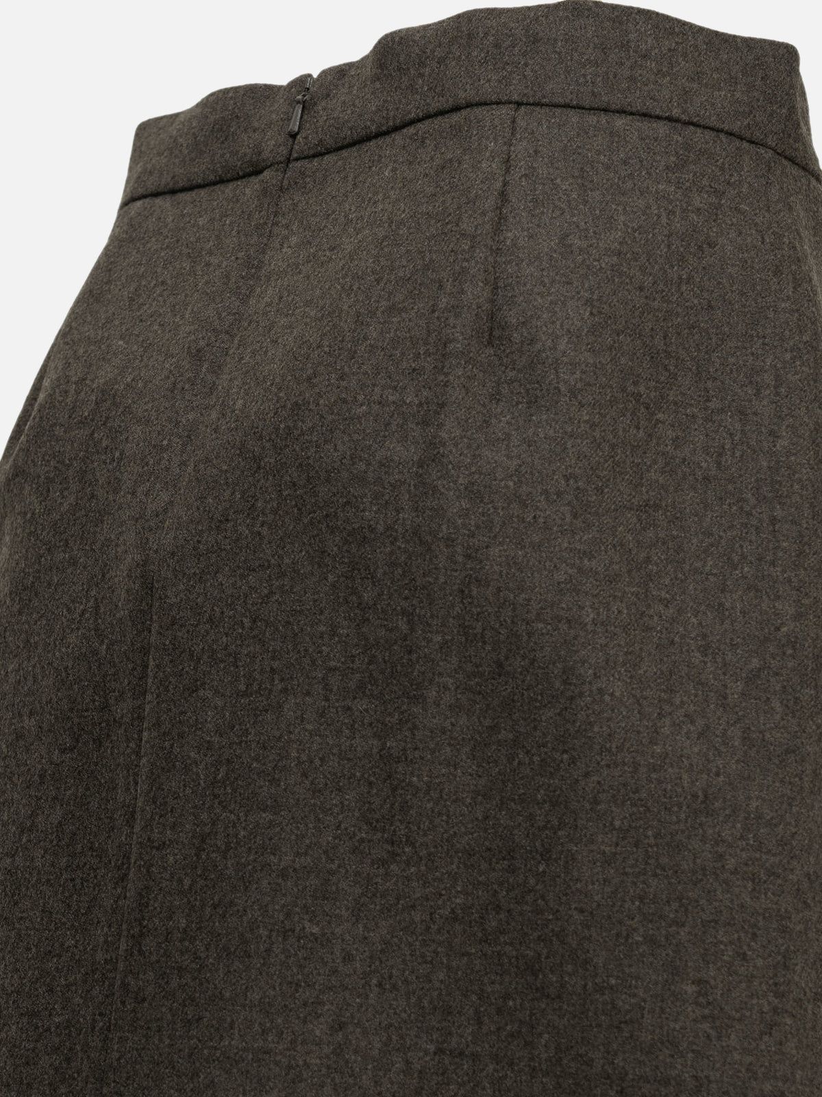 Max Mara Wool miniskirt Grey - VIETTI