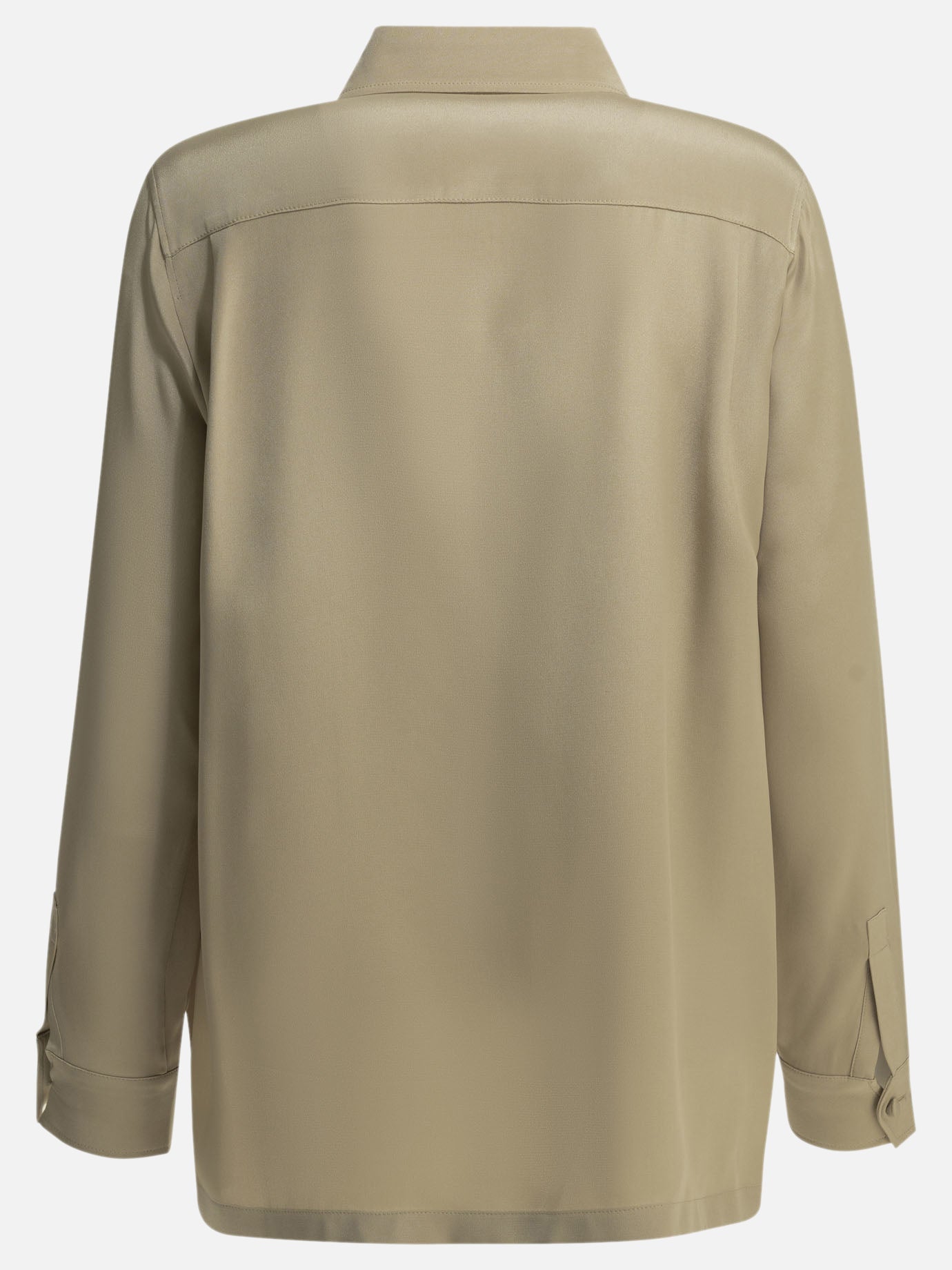 Casual shirts Solid colour  Beige - Max Mara Women | PDP | VIETTI Online Store | thumbnail_2