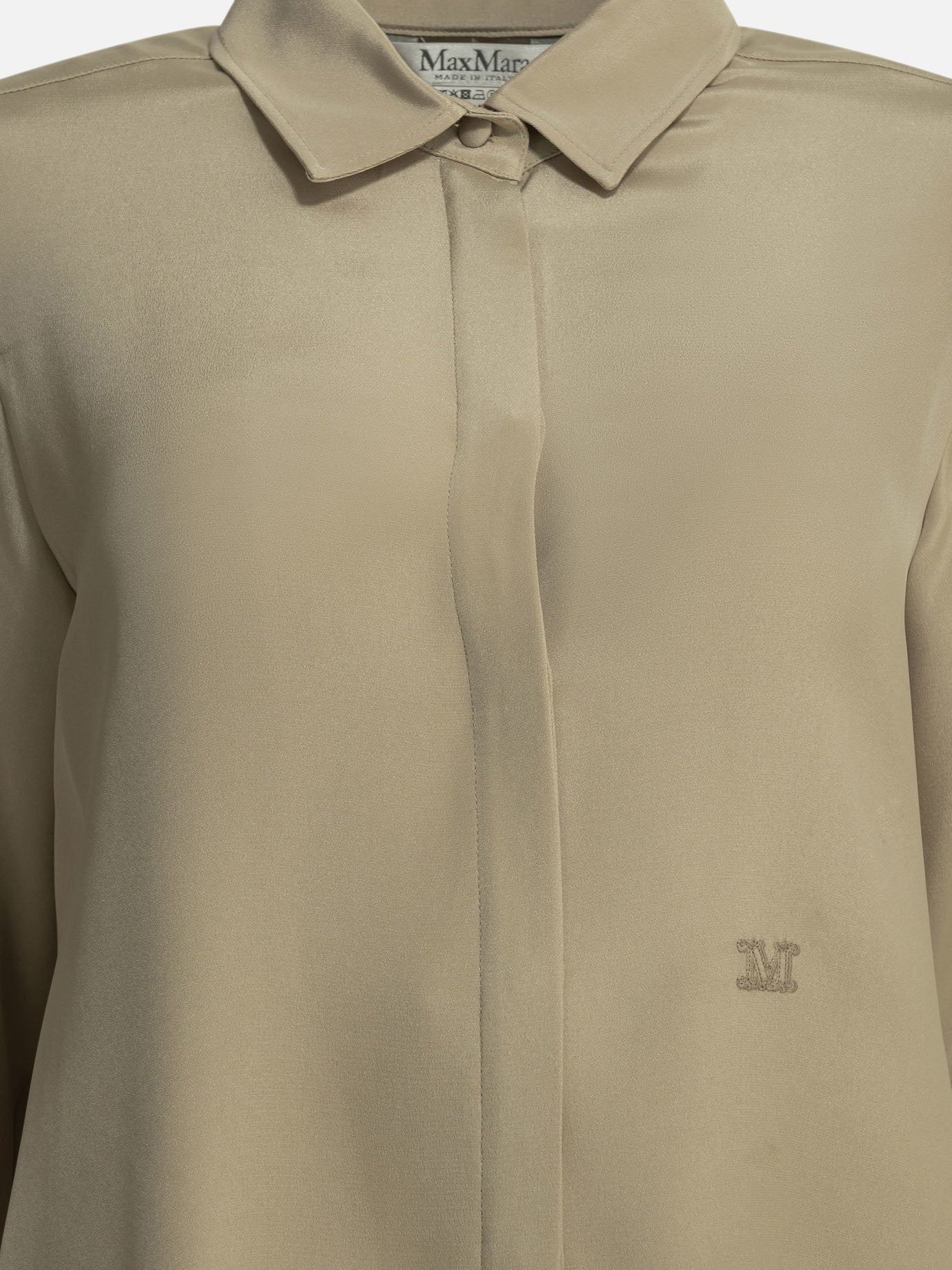 Casual shirts Solid colour  Beige - Max Mara Women | PDP | VIETTI Online Store | Zoom-Modal_3
