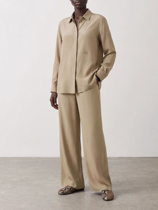 Camicie casual Solid colour  Beige - Max Mara Donna | PLP | VIETTI Online Store | 2
