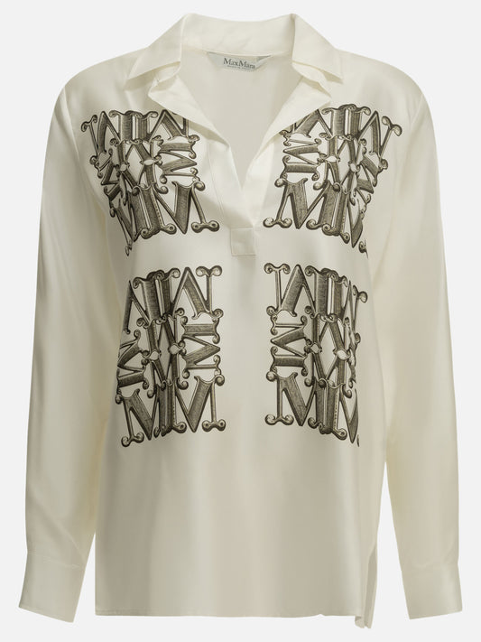 Blouses Graphics  White - Max Mara Women | PDP | VIETTI Online Store 
