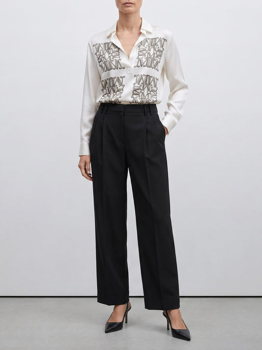Blouses Graphics  White - Max Mara Women | PDP | VIETTI Online Store | 2
