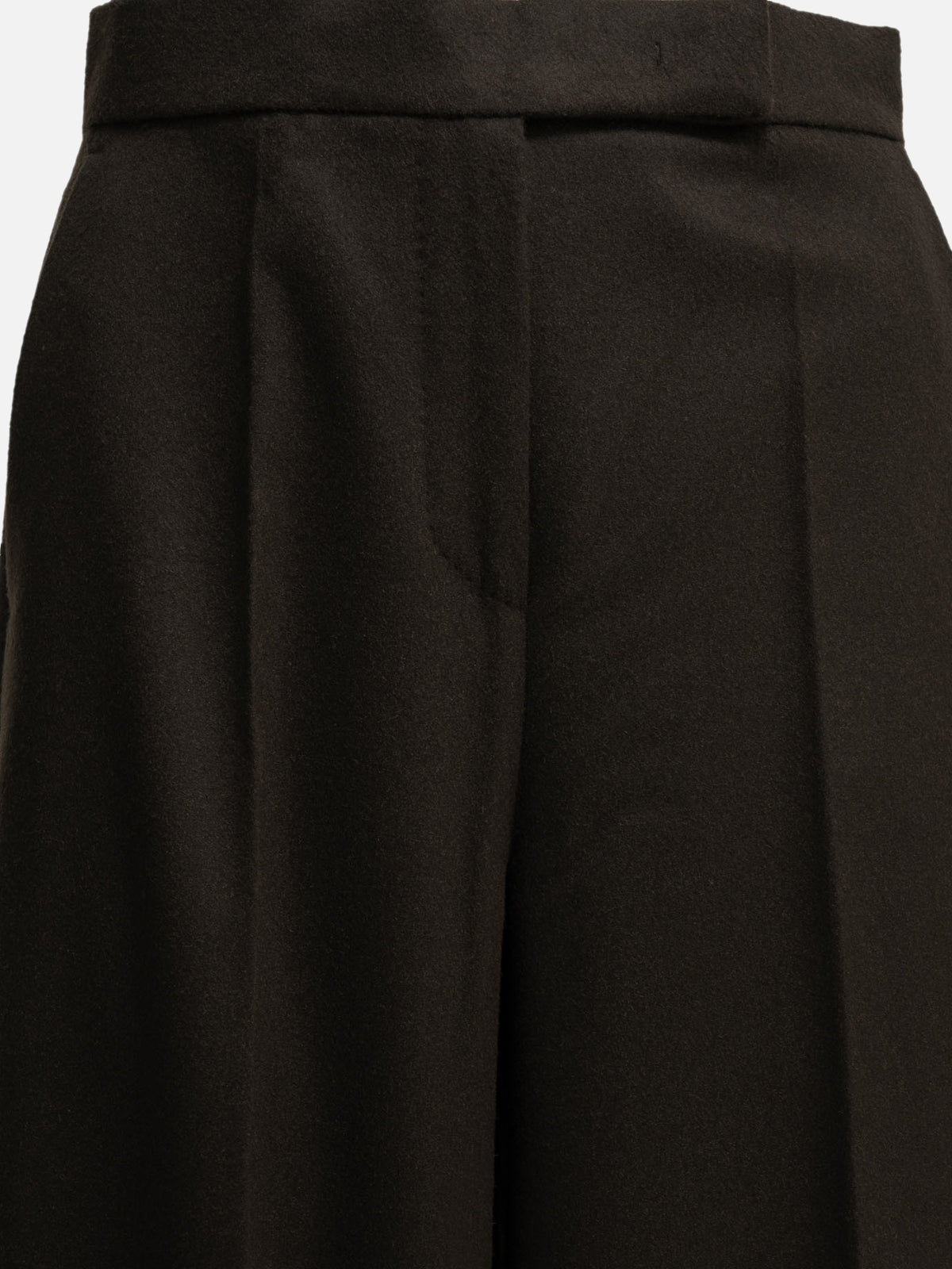 Max Mara Tailored camel-colored pants Brown

