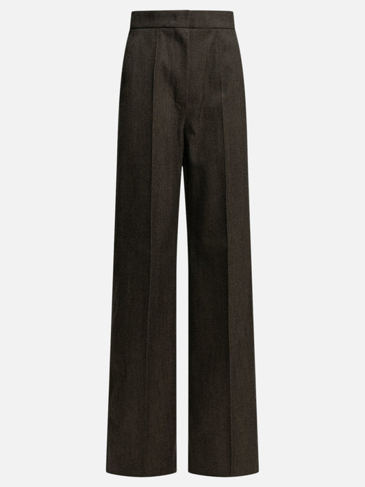 Max Mara Tailored wool pants Brown

