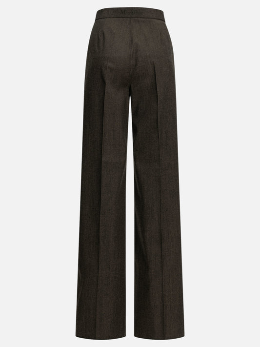 Max Mara Tailored wool pants Brown

