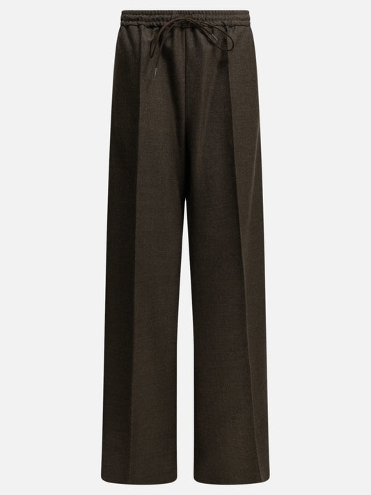 Max Mara Tailored wool pants Brown

