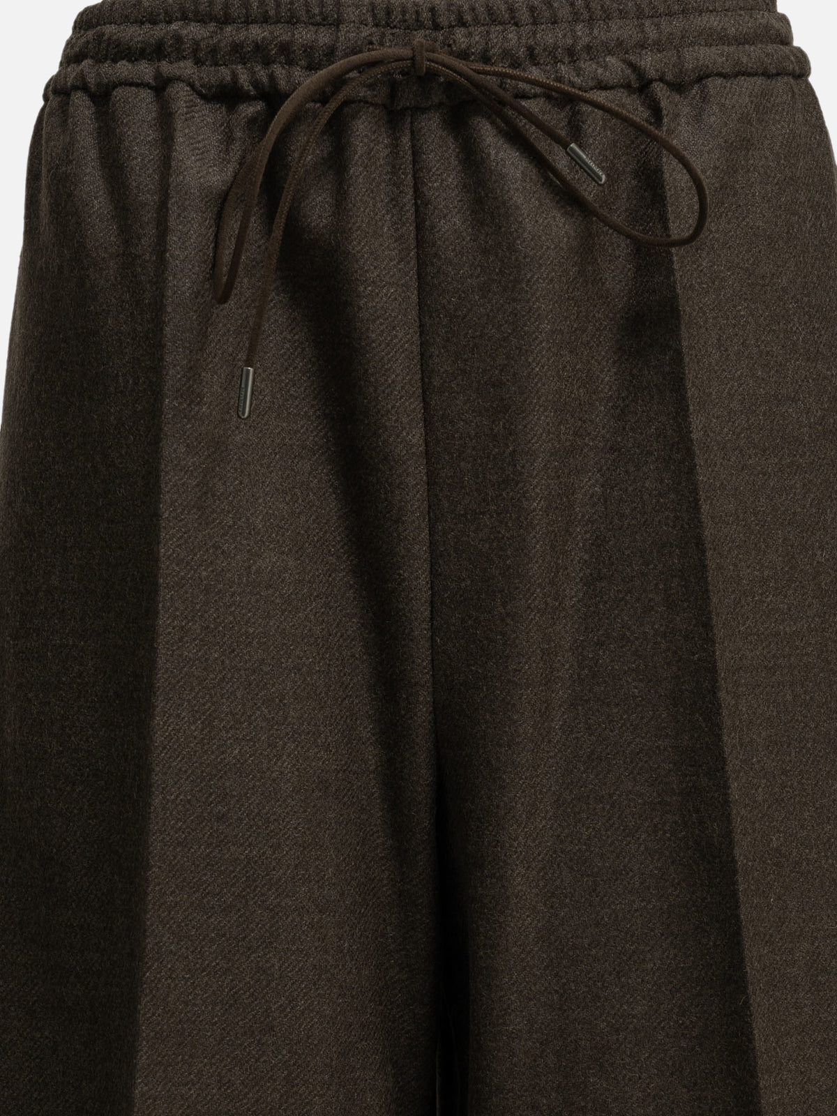 Max Mara Pantaloni casual in lana Marrone - VIETTI
