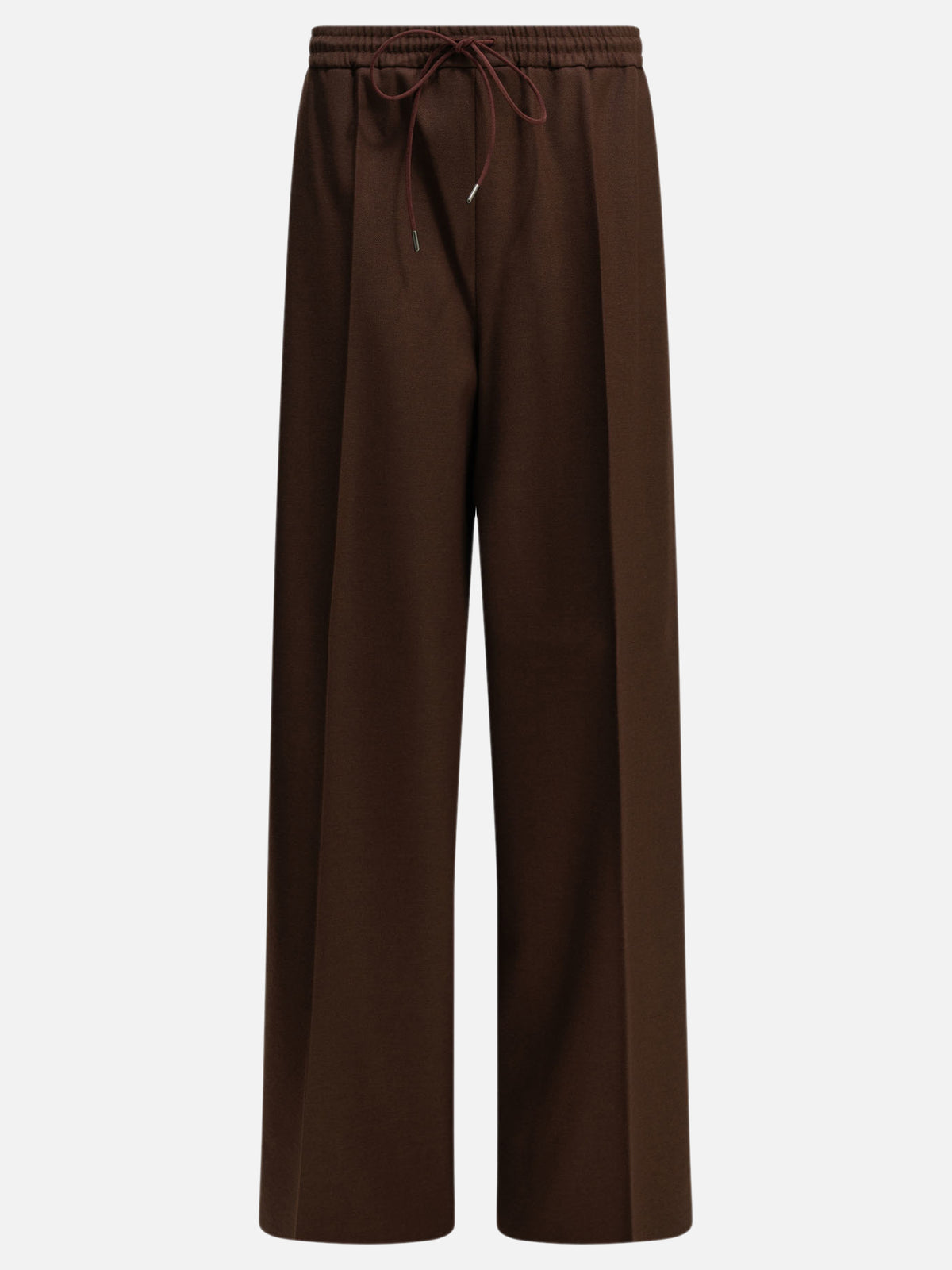 Max Mara Casual wool pants Bordeaux - VIETTI
