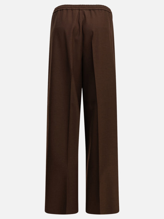 Max Mara Casual wool pants Bordeaux

