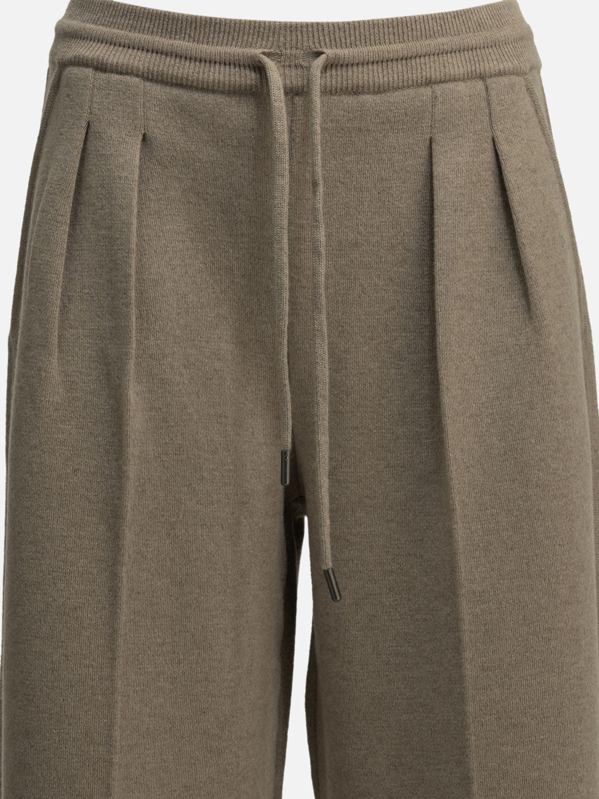 Max Mara Casual pants made of wool and cashmere Beige - VIETTI
