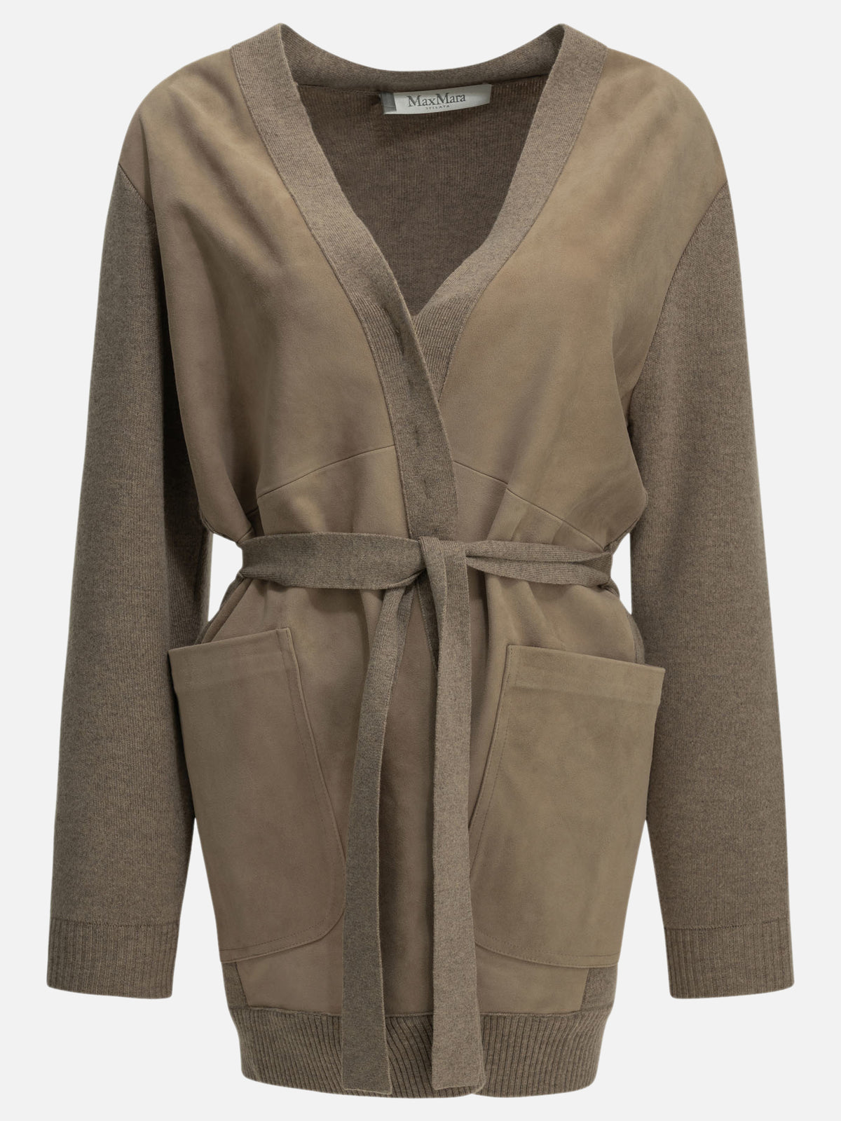 Max Mara Wool and Cashmere Cardigan Beige

