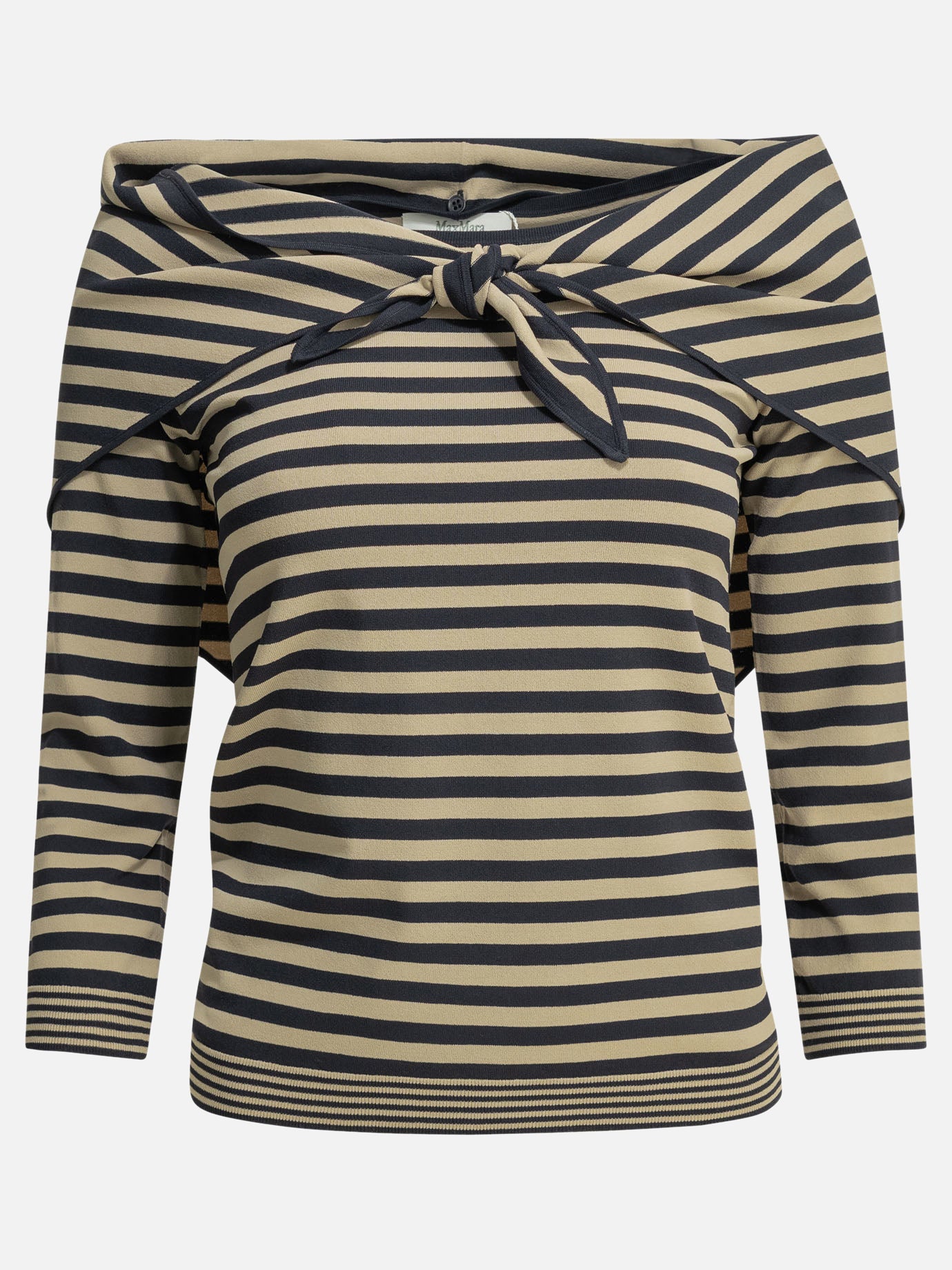 Maglieria Striped  Grey - Max Mara Women | PDP | VIETTI Online Store | Zoom-Modal
