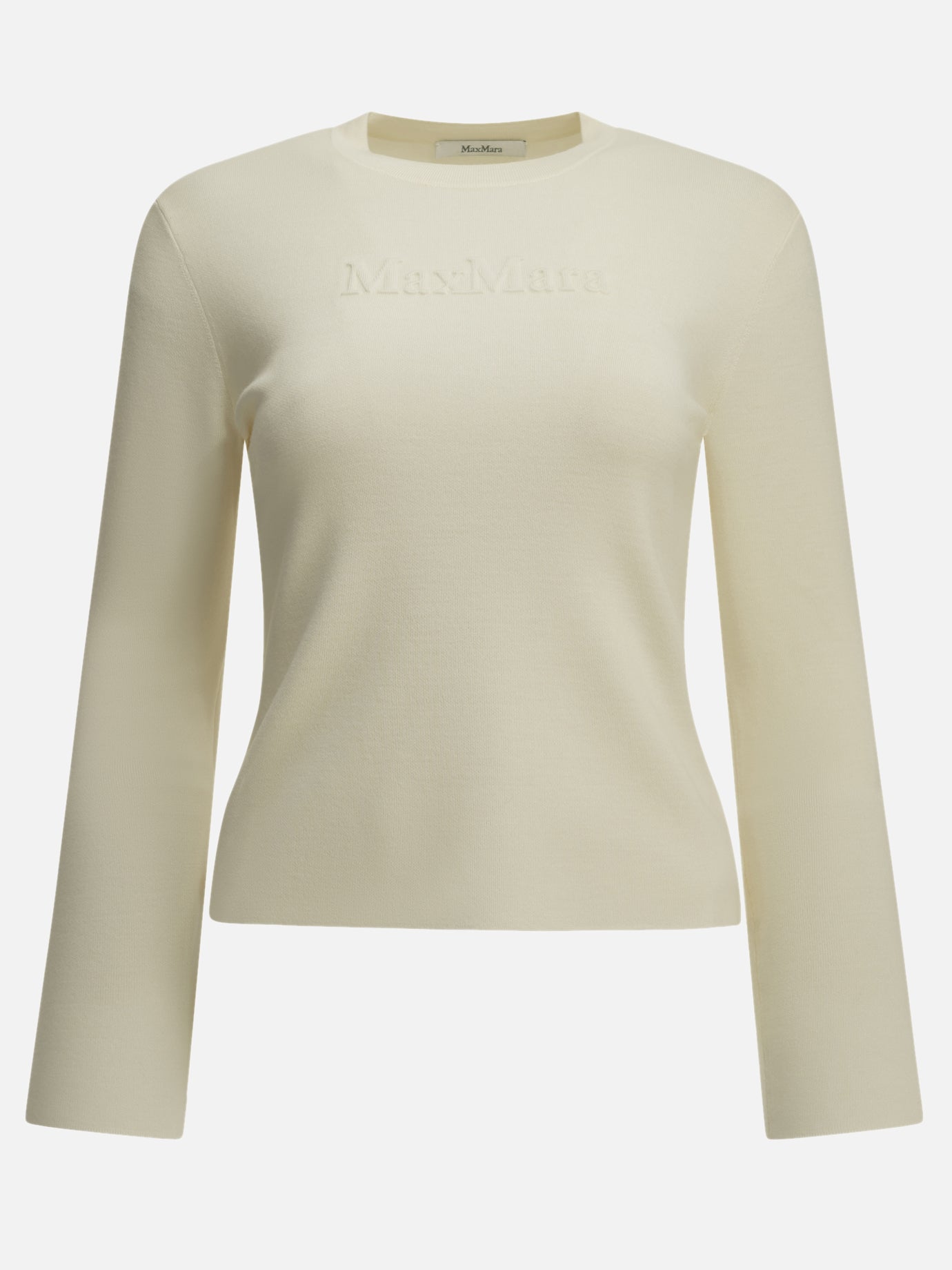 Crewneck t-shirts Logo  White - Max Mara Women | PDP | VIETTI Online Store | thumbnail