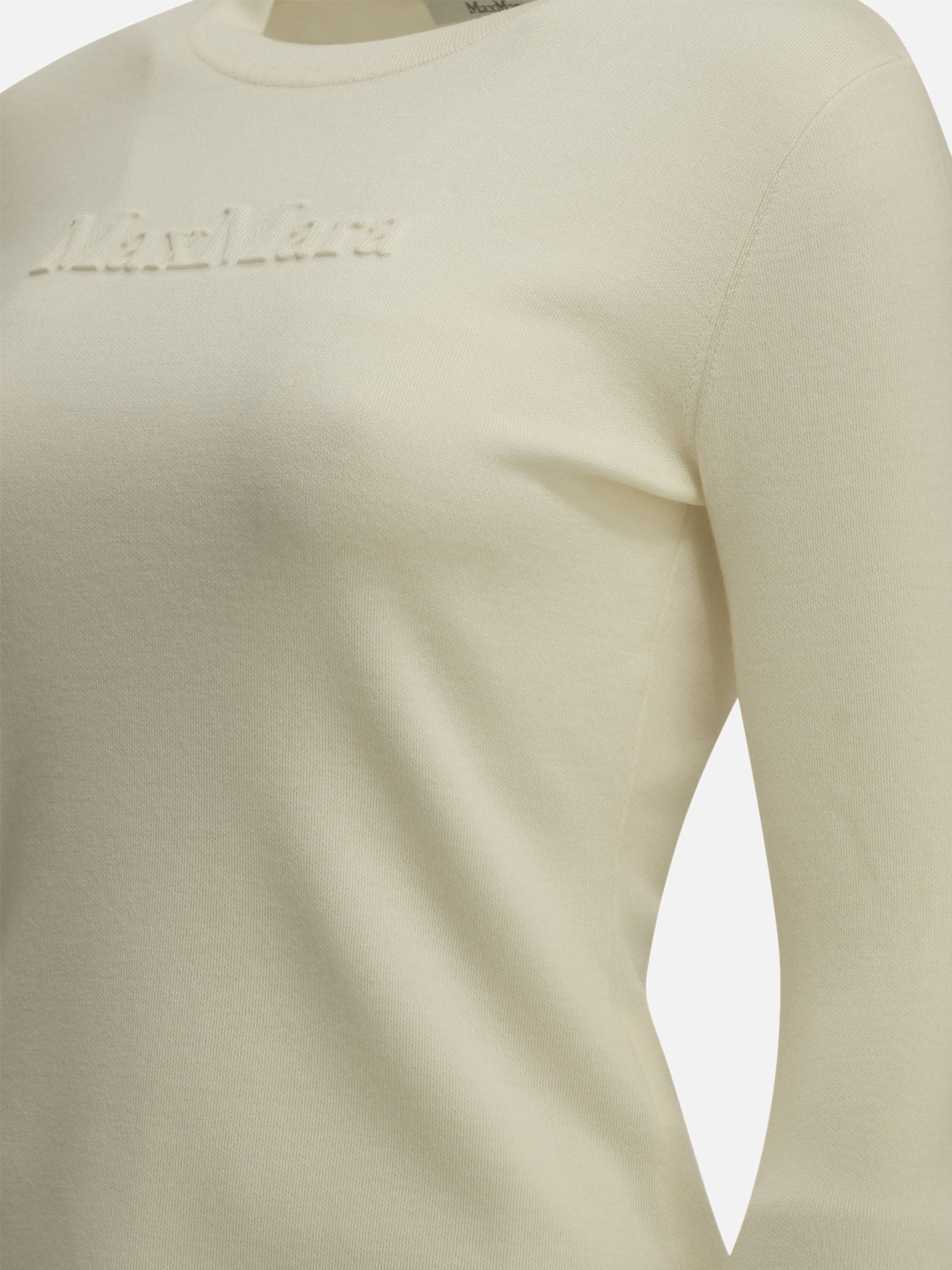 Crewneck t-shirts Logo  White - Max Mara Women | PDP | VIETTI Online Store | Zoom-Modal_6

