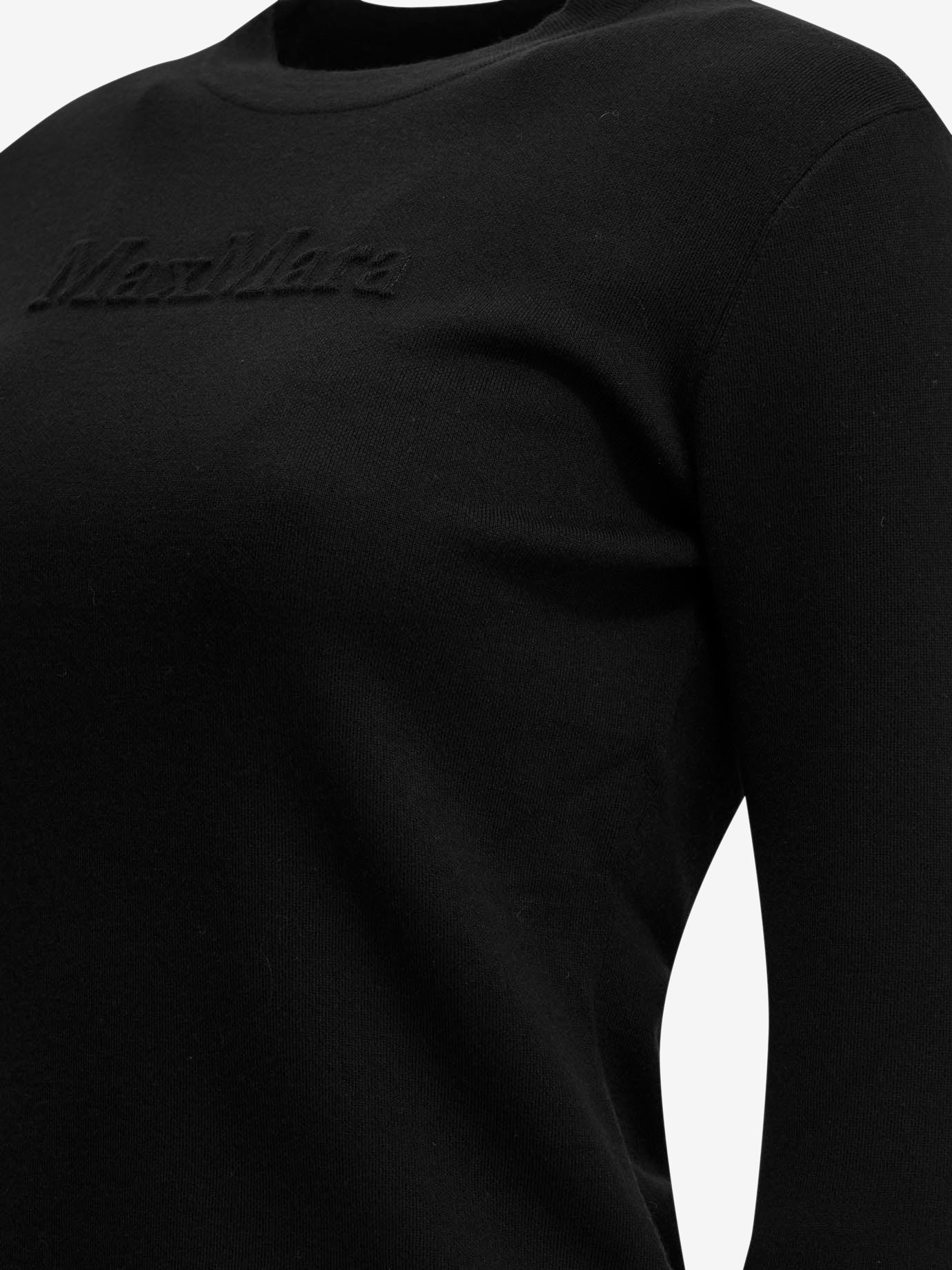 Crewneck t-shirts Logo  Black - Max Mara Women | PDP | VIETTI Online Store | Zoom-Modal_6
