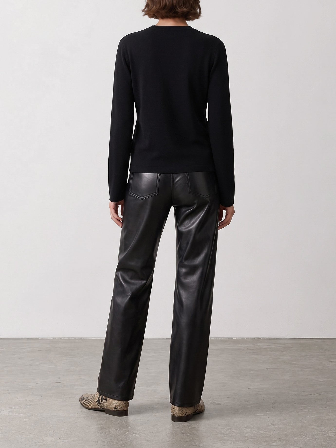 Crewneck t-shirts Logo  Black - Max Mara Women | PDP | VIETTI Online Store | Zoom-Modal_3
