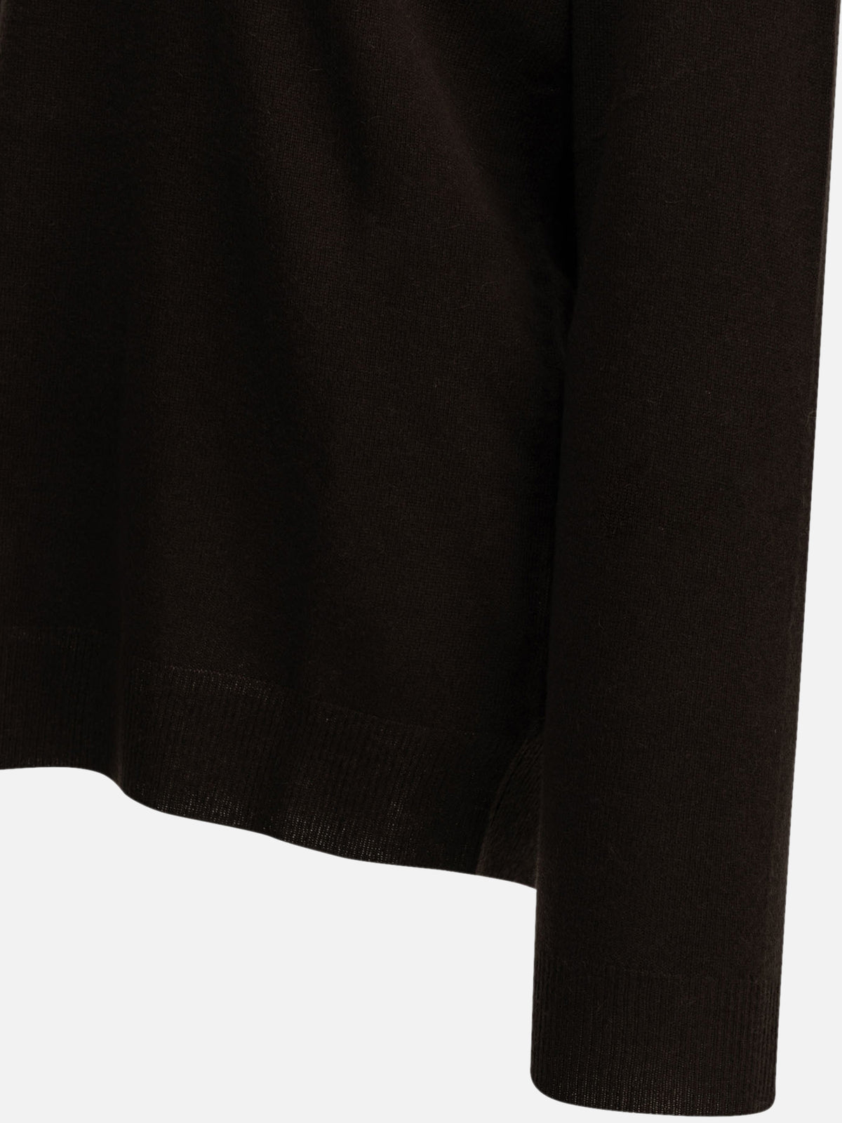 Max Mara Wool and cashmere turtleneck sweater Brown - VIETTI
