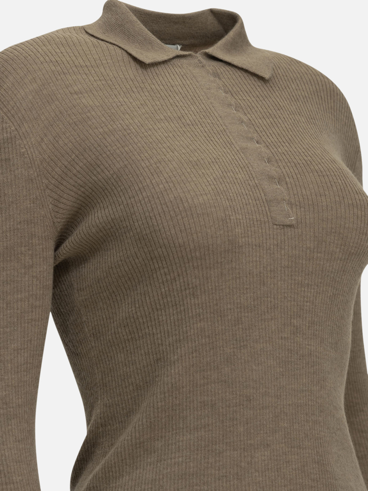 Max Mara Cashmere polo shirt Beige - VIETTI