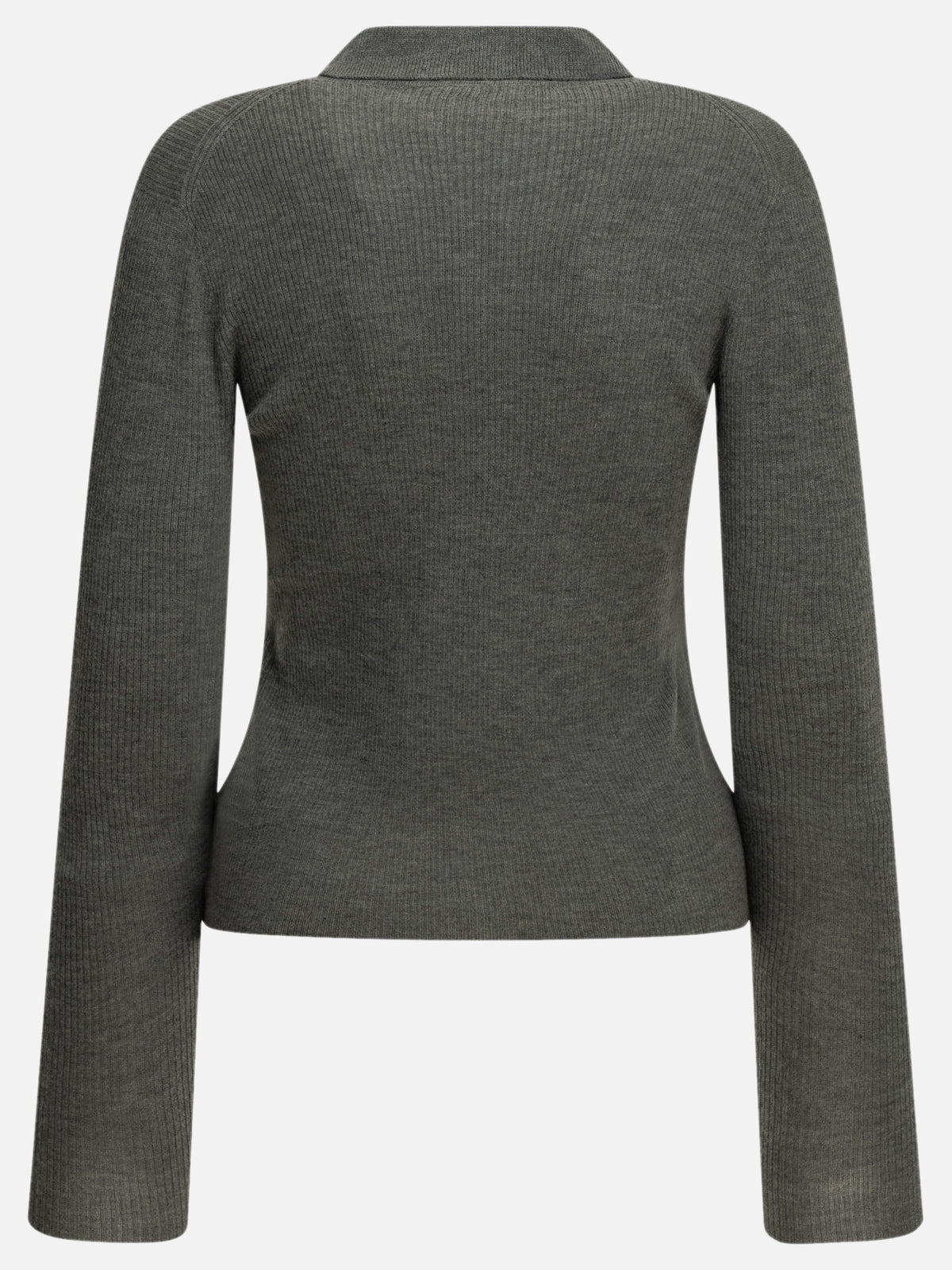 Max Mara Cashmere polo shirt Grey - VIETTI