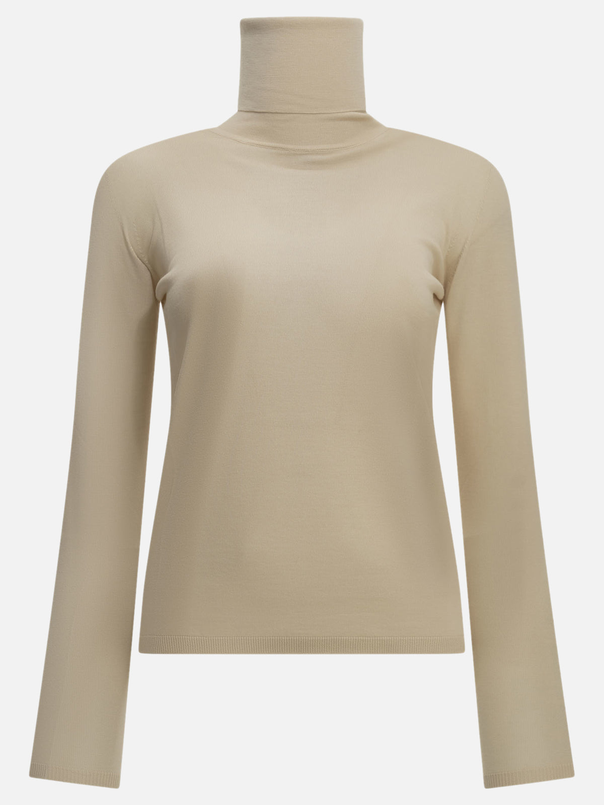 Max Mara Maglia dolcevita in lana vergine Beige - VIETTI