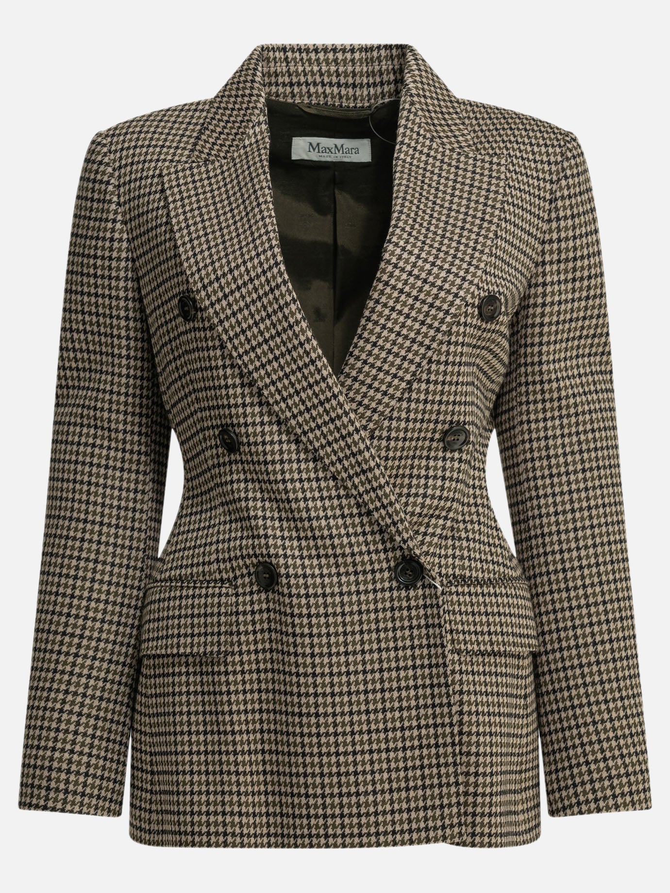 Blazers Houndstooth  Brown - Max Mara Women | PDP | VIETTI Online Store | thumbnail