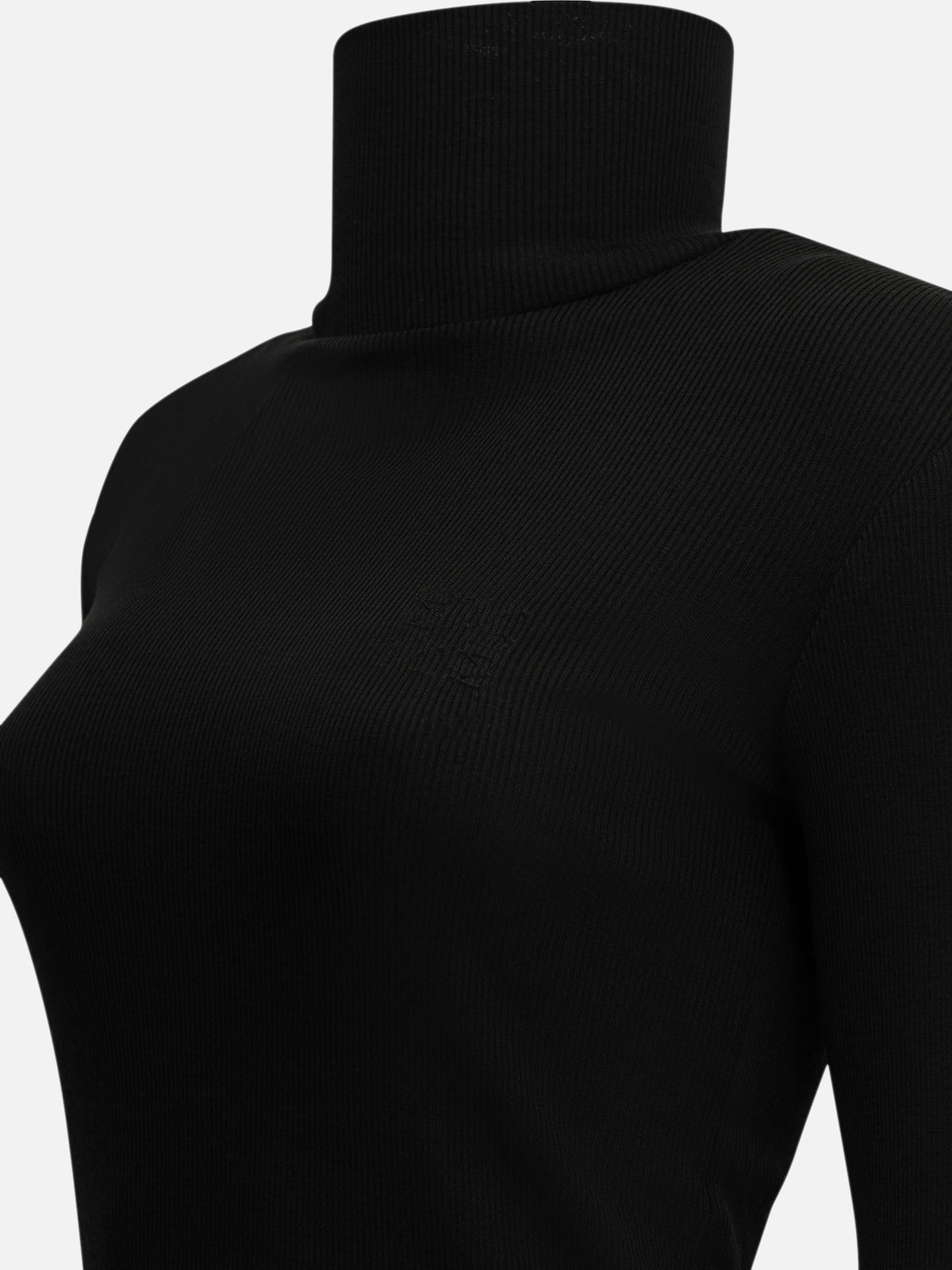 Max Mara Maglia dolcevita in jersey di lana Nero - VIETTI