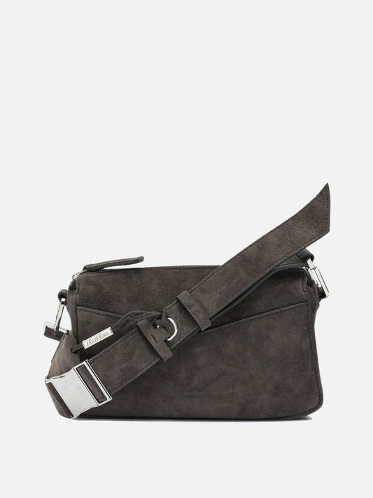 Max Mara Small suede handbag Brown

