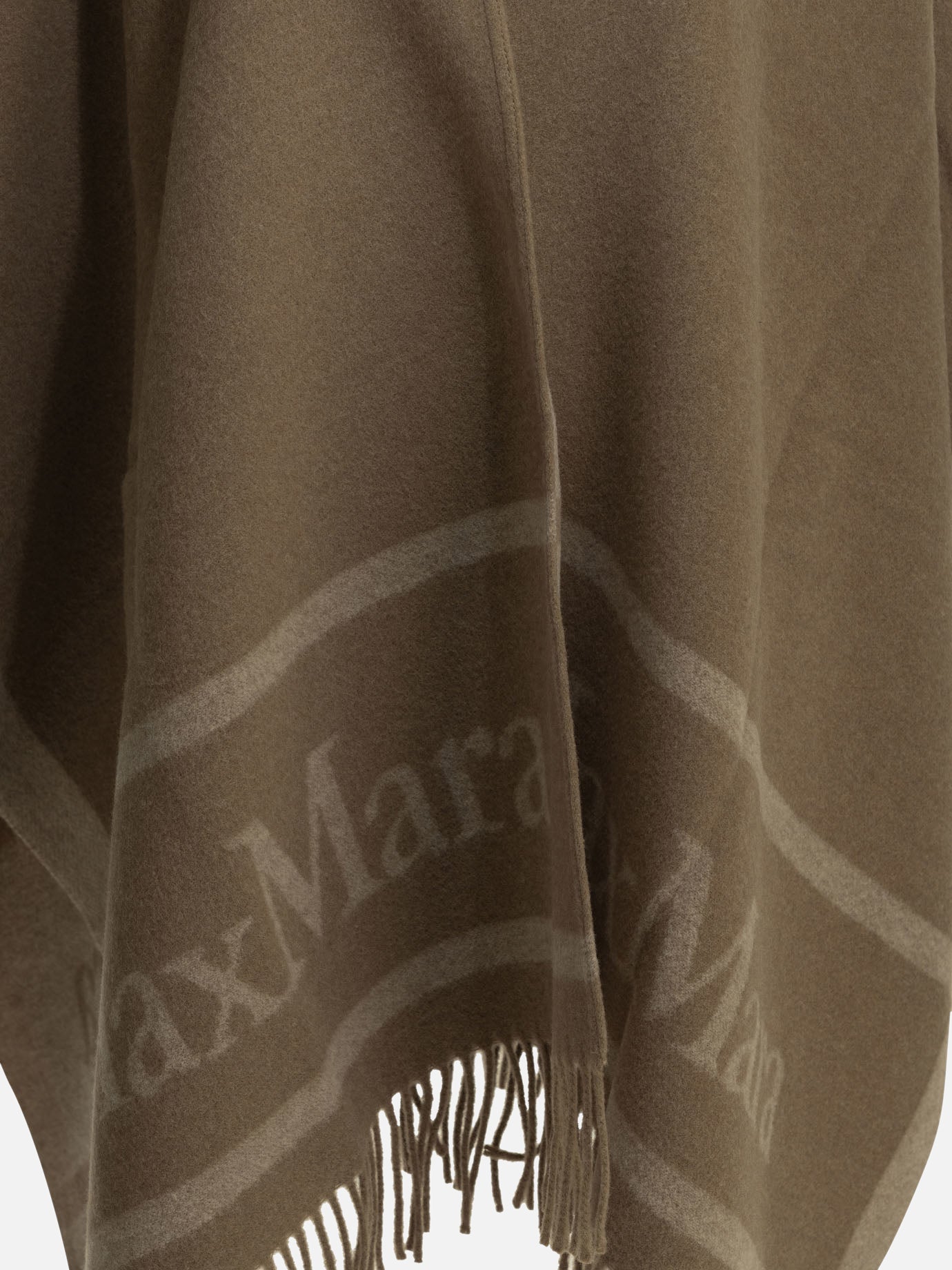 Sciarpe & Foulard Logo  Marrone - Max Mara Donna | PDP | VIETTI Online Store | thumbnail_3