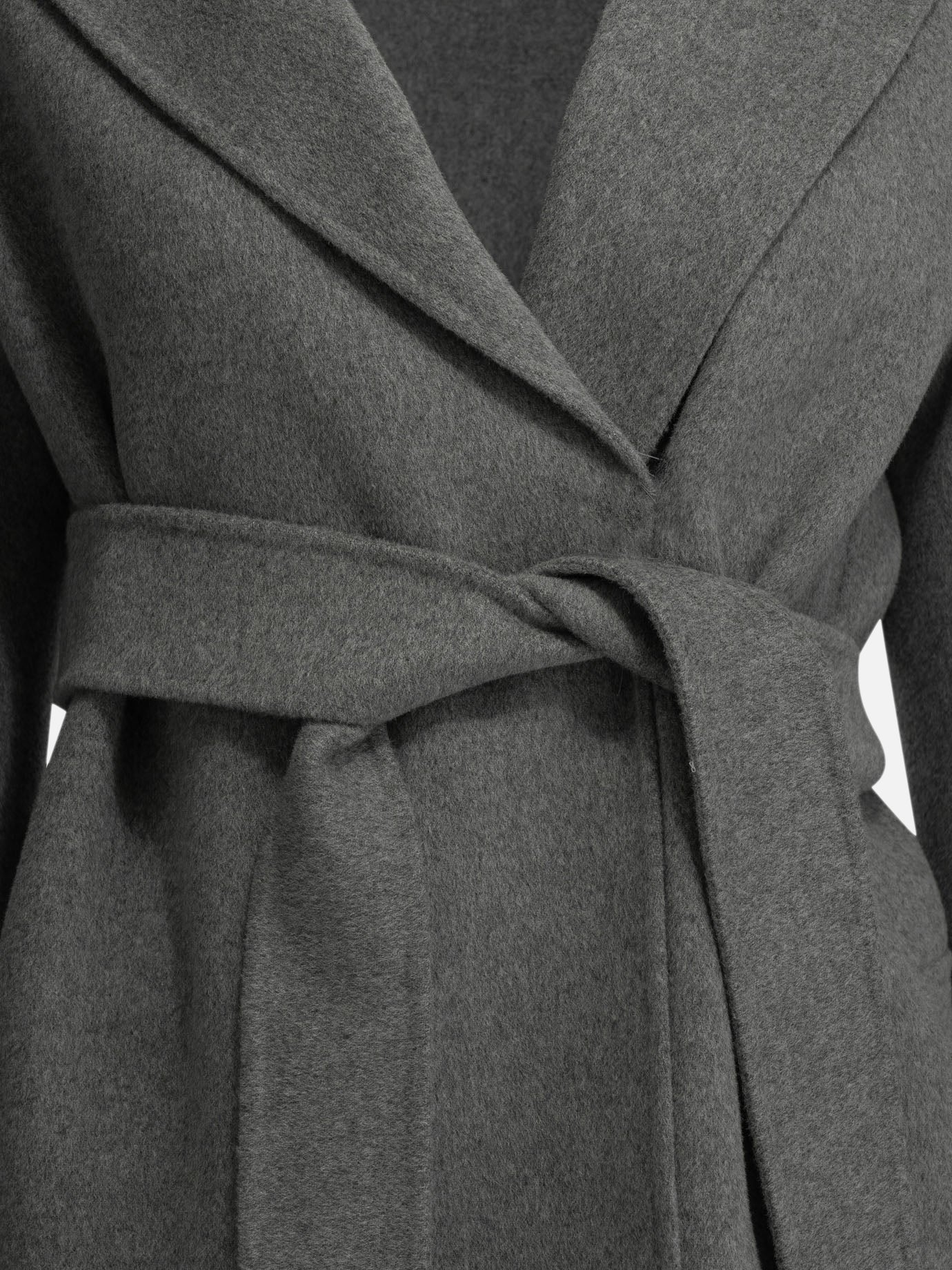 Short coats Solid colour  Grey - Max Mara S Women | PDP | VIETTI Online Store | Zoom-Modal_3
