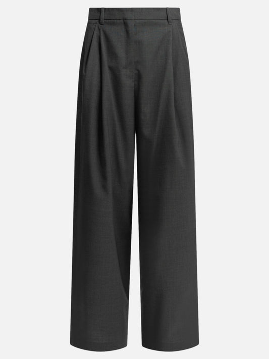 Tailored trousers Solid colour  Grey - Max Mara S Women | PLP | VIETTI Online Store 
