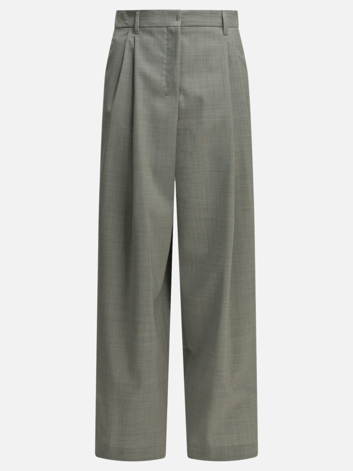 Max Mara S Tailored wool pants Grey

