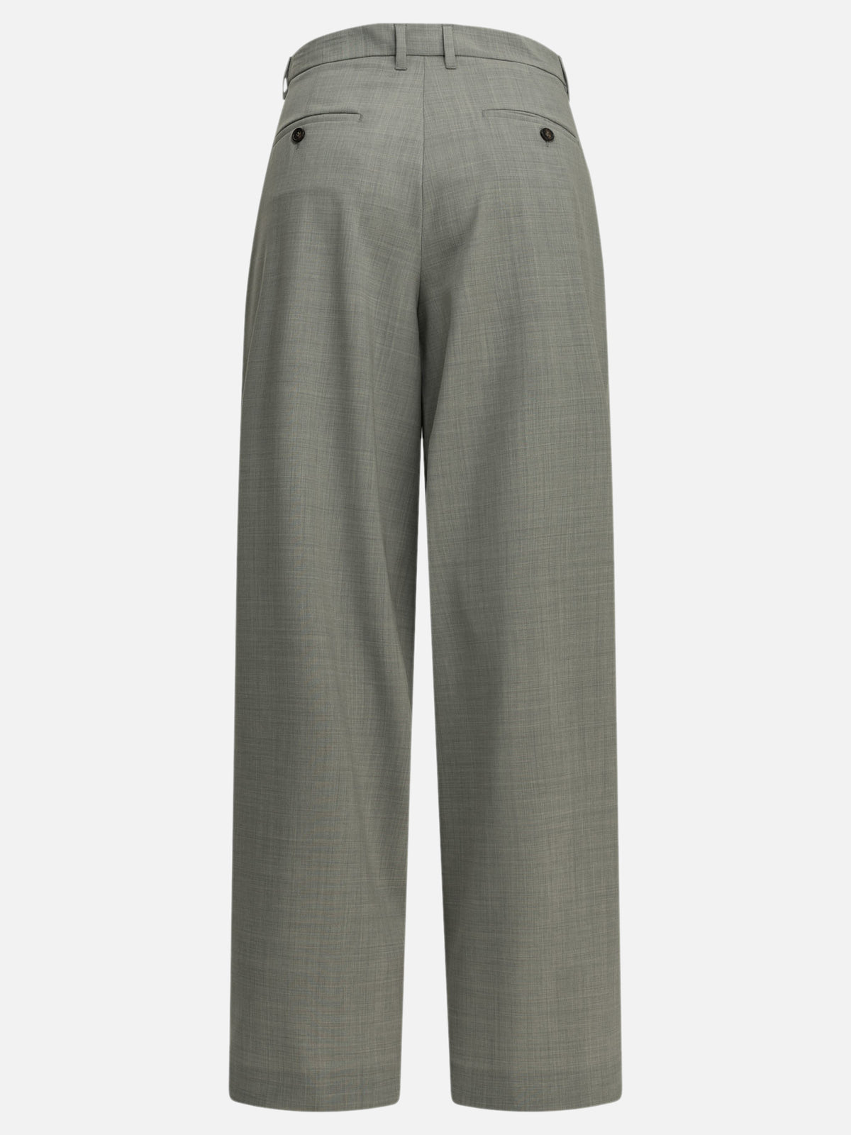 Max Mara S Tailored wool pants Grey - VIETTI