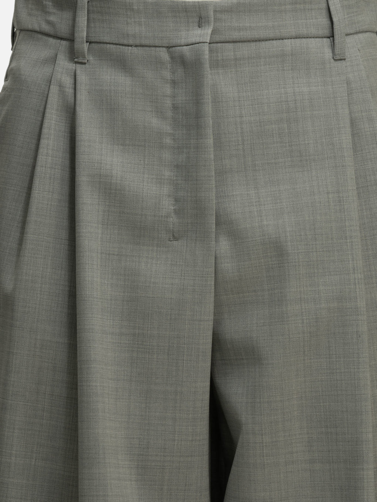 Max Mara S Tailored wool pants Grey

