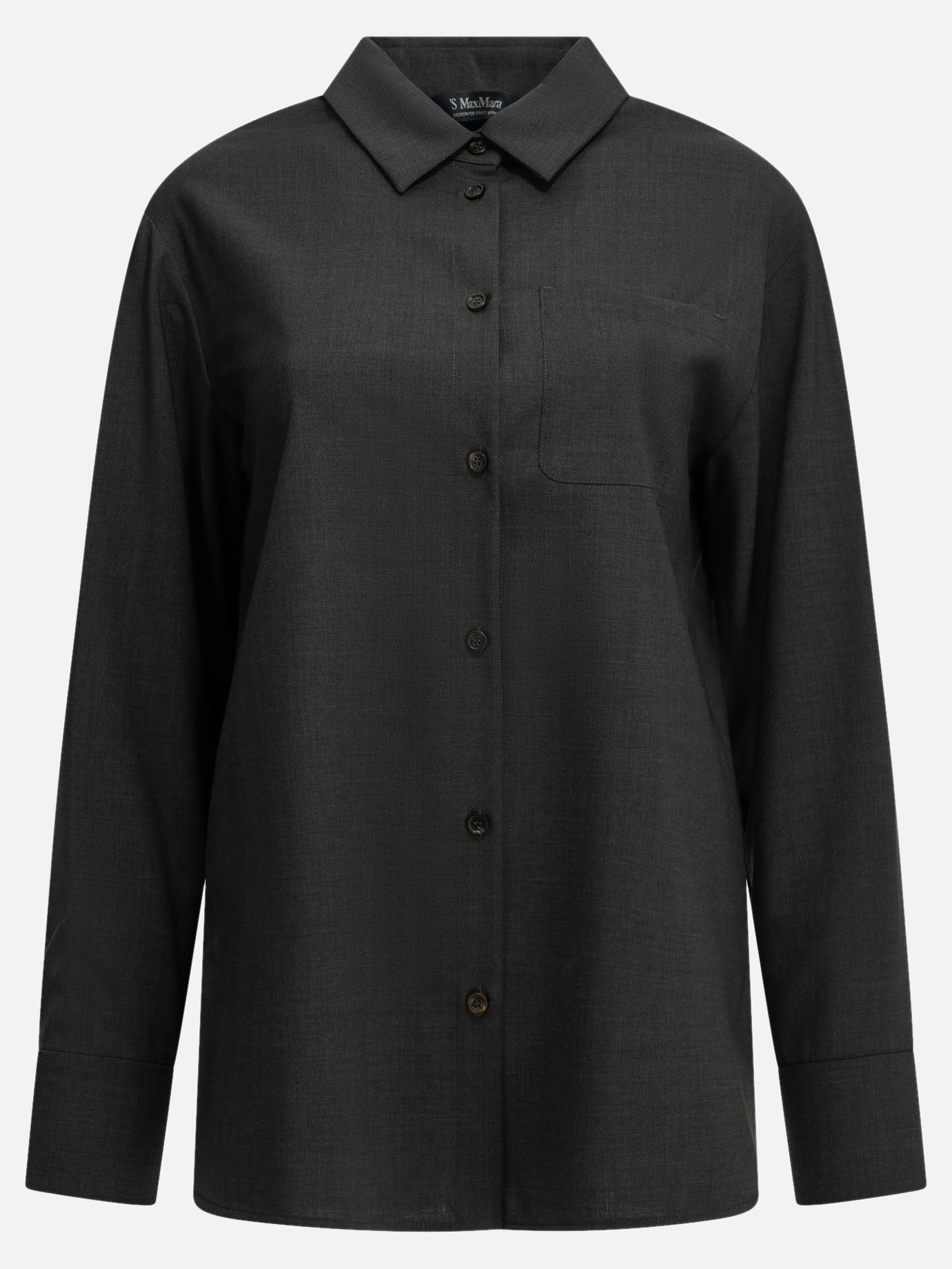 Camicie casual Solid colour  Grigio - Max Mara S Donna | PDP | VIETTI Online Store | Zoom-Modal
