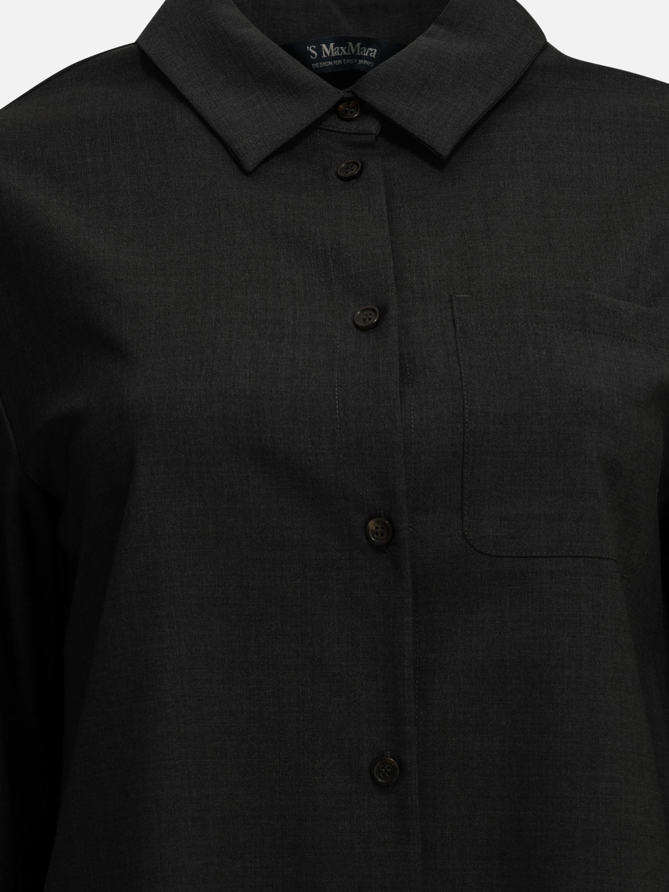 Camicie casual Solid colour  Grigio - Max Mara S Donna | PDP | VIETTI Online Store | thumbnail_3
