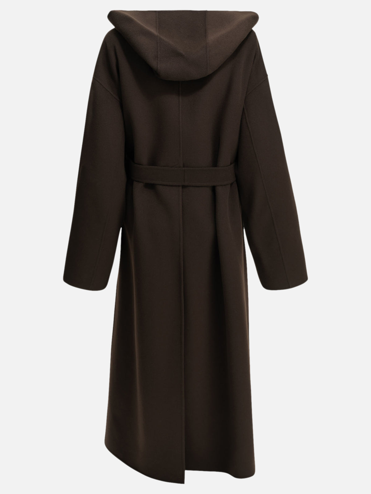 Max Mara Sportmax Long coat in pure wool Brown - VIETTI