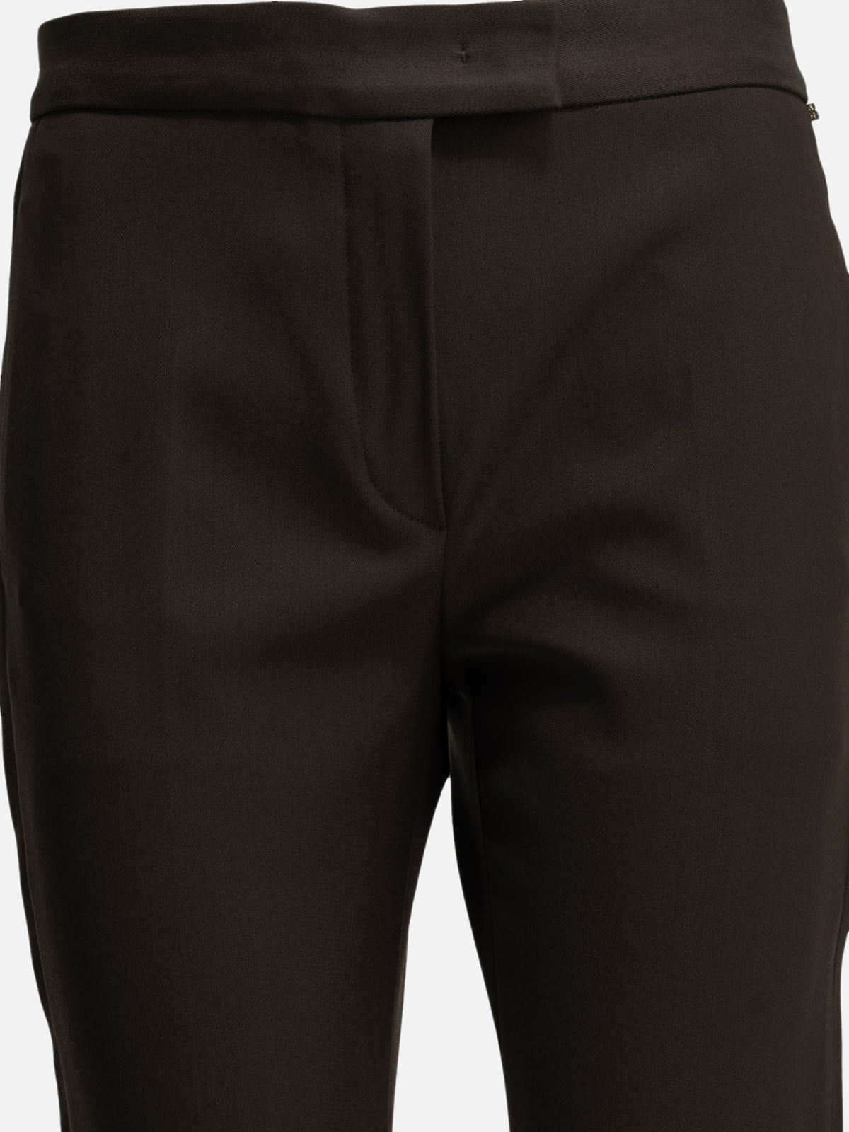 Max Mara Sportmax Tailored wool pants Brown

