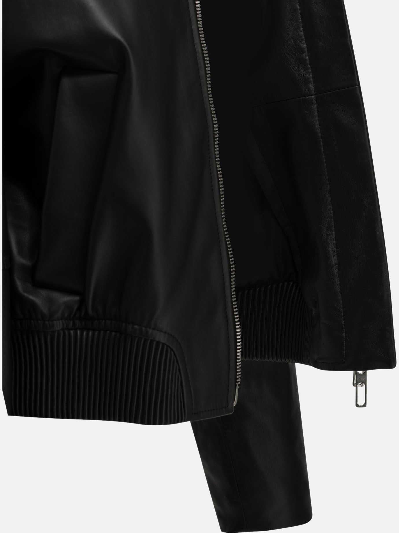 Leather jackets Solid colour  Black - Max Mara Sportmax Women | PDP | VIETTI Online Store | Zoom-Modal_6
